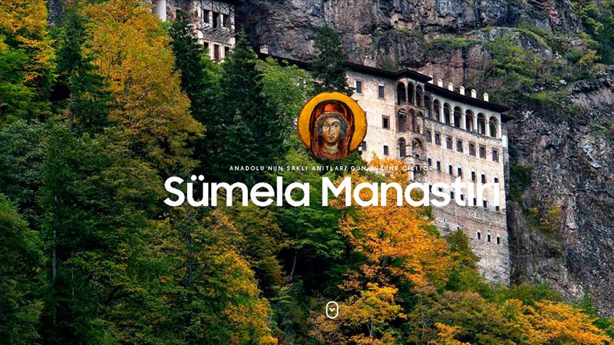 İletişim Başkanlığından Sümela Manastırı'nın tanıtımı için internet sitesi