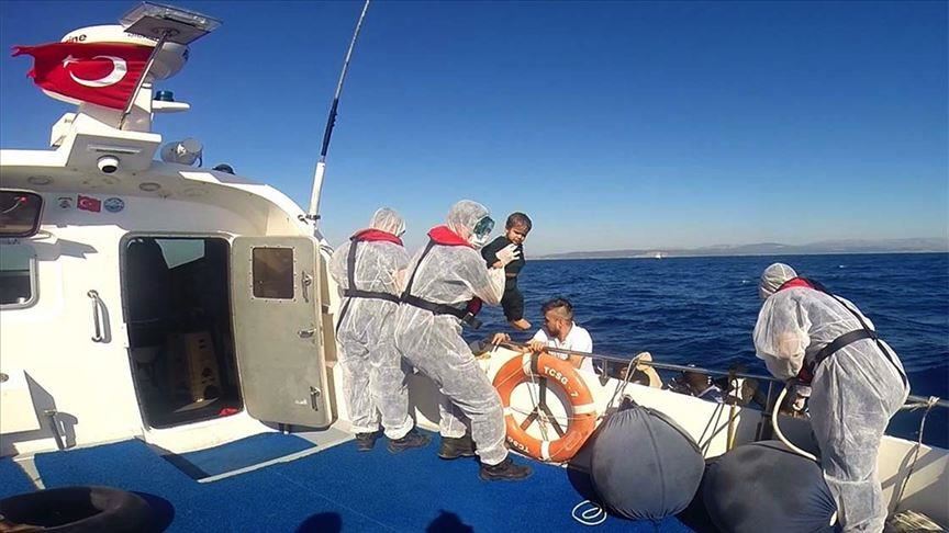 Turska obalna straža spasila 232 ilegalna migranta
