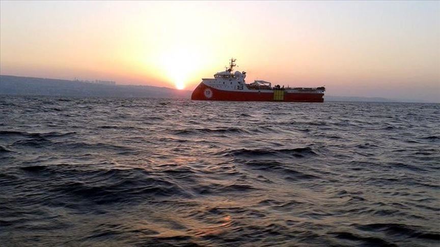 Anija turke Barbaros Hayreddin Pasha vazhdon aktivitetet kërkimore në Mesdheun Lindor