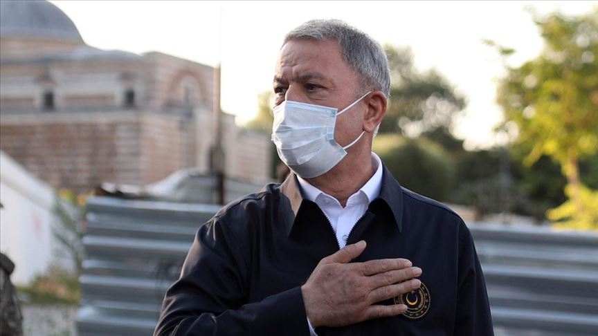 Milli Savunma Bakanı Akar: Önümüzdeki günlerde Yunanlı komşularımızla bir toplantı yapmayı bekliyoruz