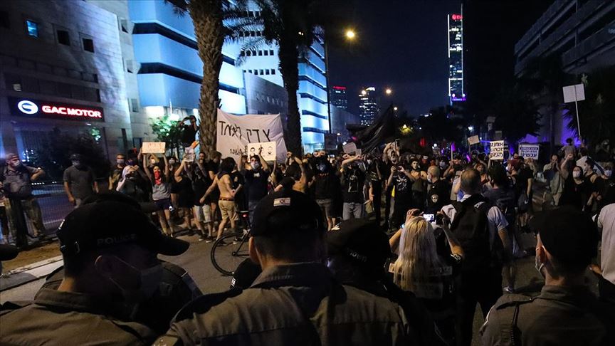 İsrail'de Netanyahu karşıtı gösteriler devam ediyor