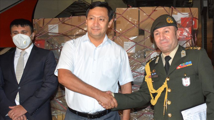 Turkish COVID-19 medical aid arrives in Uzbekistan