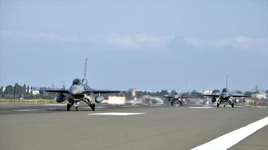 F-16 Turki tiba di Azerbaijan untuk latihan gabungan