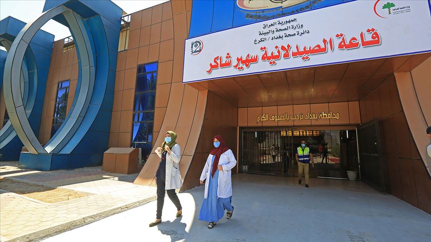 Irak'ta Kovid-19 nedeniyle bir günde 64 kişi hayatını kaybetti