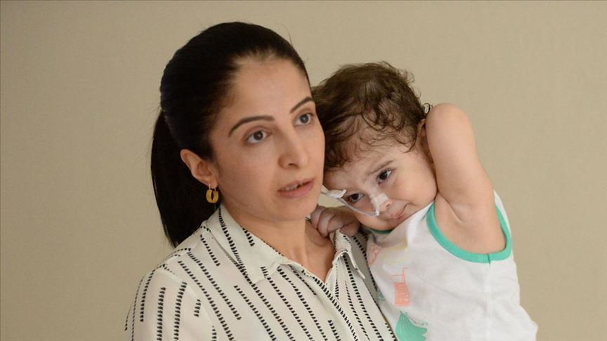 Mardinli 2 yaşındaki Emir ilik nakli bekliyor