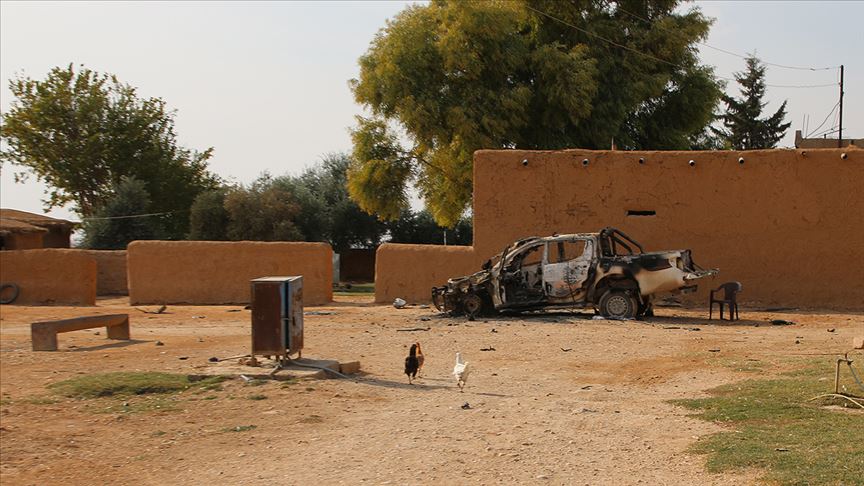 Tel Abyad'da PKK/YPG'nin tuzakladığı mayının patlaması sonucu 2 çocuk öldü