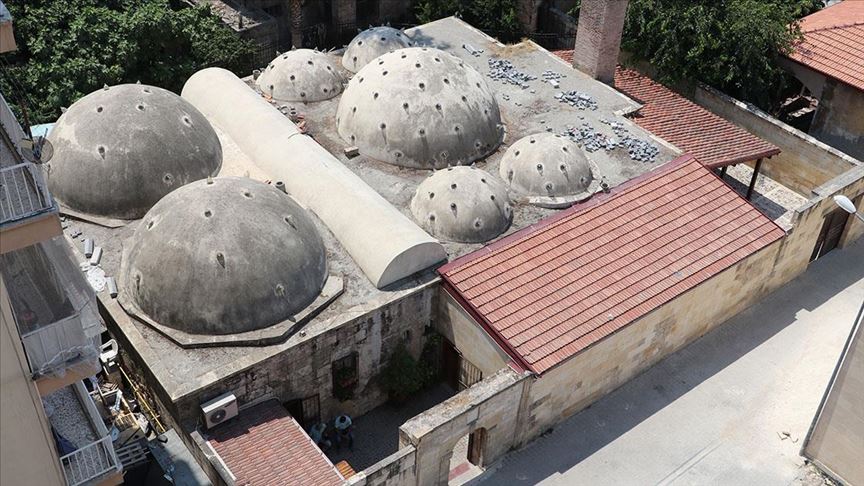 حمام "الخضراء".. بيت الفن والثقافة بمرسين التركية