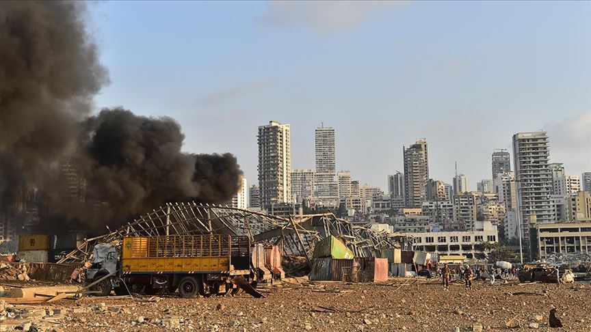 Beyrut’taki patlamalarda 2 Türk vatandaşı yaralandı