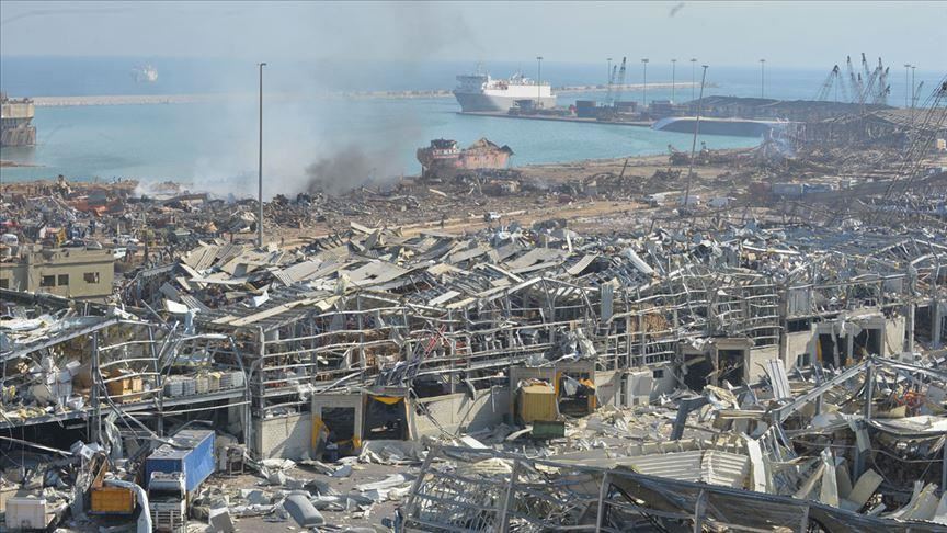 انفجار بيروت يوقف محطة تحويل الكهرباء الرئيسة