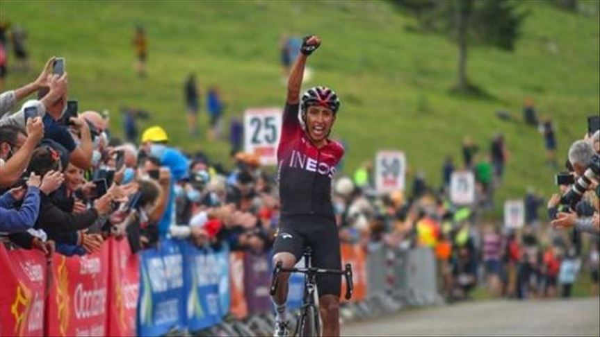 El ciclista colombiano Egan Bernal se consagró campeón de la Ruta de Occitania