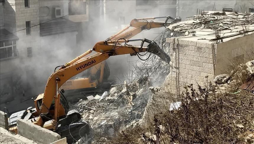 إسرائيل تهدم منزلين بمدينة القدس