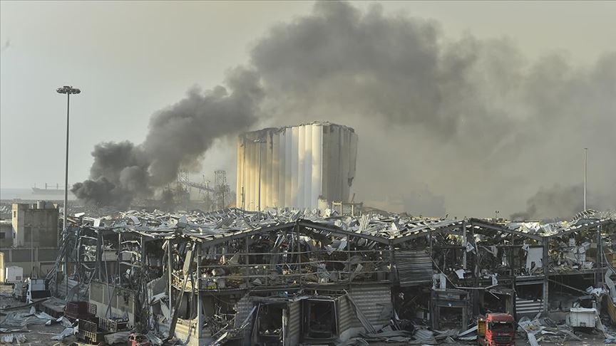 Beyrut'taki patlamada 2 bin 750 ton amonyum nitrat infilak etti 