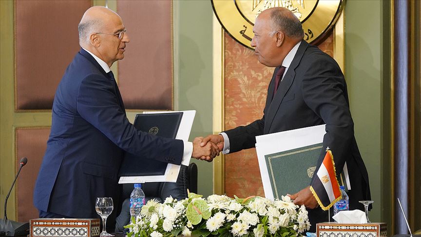 Mısır ile Yunanistan 'deniz yetki alanlarını sınırlandırma anlaşmasını' imzaladı