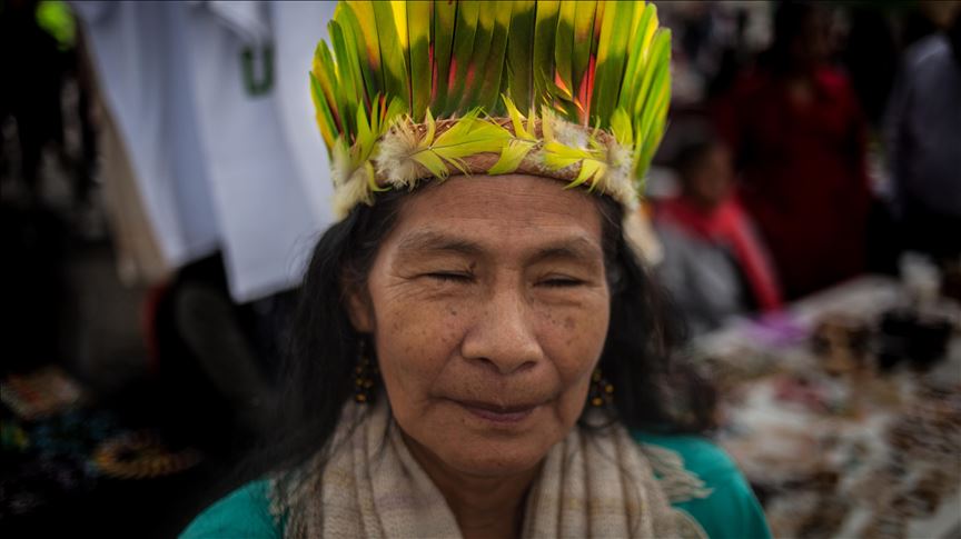 Mujeres indígenas ecuatorianas exigen mayor protección para sus territorios en la Amazonía