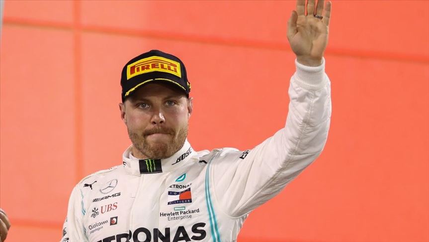Finnish F1 Driver Bottas Renews Mercedes Contract