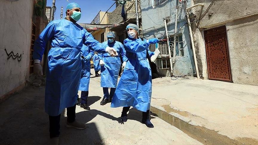 لە پارێزگای نەجەف باشووری عێراق 600 پزیشك تووشی ڤایرۆسی كۆرۆنا بوون