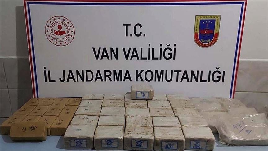 Over 15 kg of heroin seized in eastern Turkey