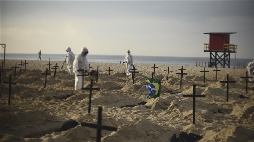 Brasil superó los 2,9 millones de contagios de coronavirus y las 98 mil muertes