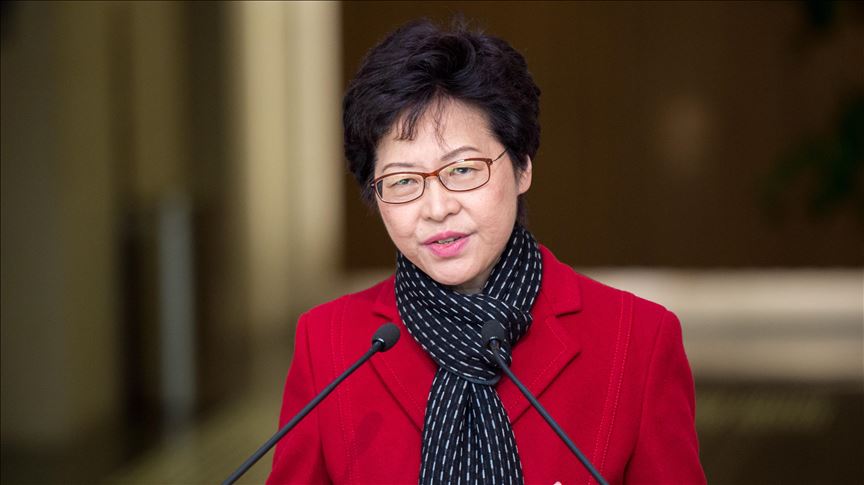 US sanctions Hong Kong chief executive, other officials