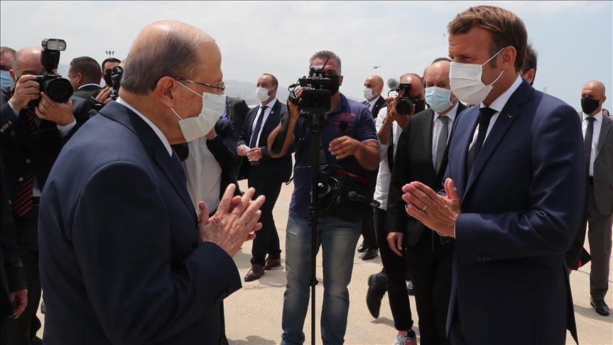ماكرون يرفض اتهامه بالتدخل في شؤون لبنان