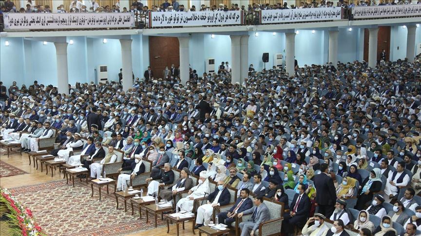 نشست لویه جرگه مشورتی صلح افغانستان آغاز شد