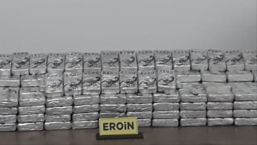 Over 8 kg heroin seized in southeastern Turkey