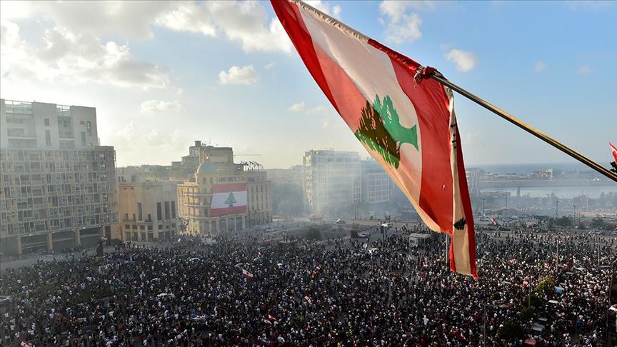 ABD'den 'Lübnanlıların barışçıl gösteri hakkını destekliyoruz' açıklaması