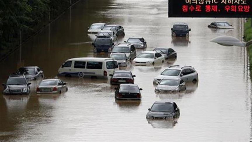 South Korea: 30 people killed due to floods, landslides