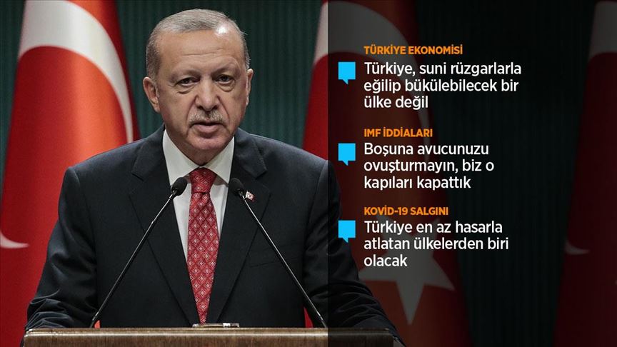 Cumhurbaşkanı Erdoğan: Akdeniz'de kendi planlarımızı uygulamaya devam edeceğiz