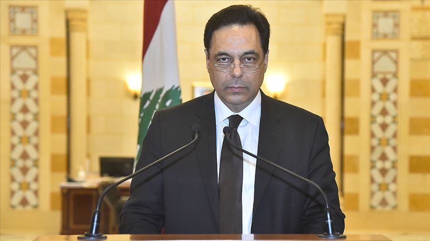 Lübnan Başbakanı Diyab'dan istifa sonrası ilk açıklama: Bu felaket devlet yönetimindeki kronik yolsuzluğun sonucudur