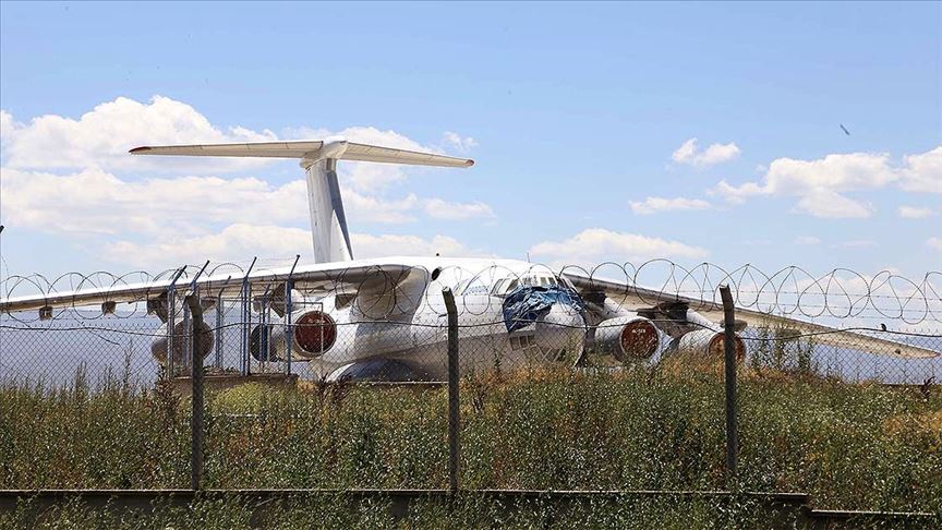'Erzurum'un misafir uçağı' 9 yıldır havalimanından alınmayı bekliyor