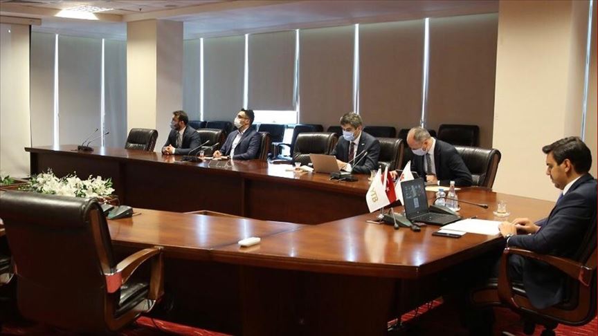YTB Başkanı Eren, Azerbaycan Diaspora İş Üzre Başkanı Muradov'la görüştü
