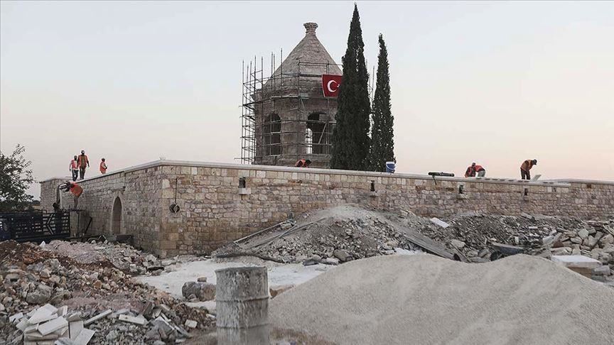 Turkey renovates 1,700-year-old tomb in northern Syria