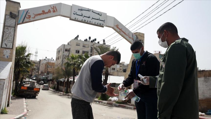 Campos de refugiados en Cisjordania registran más de 1.200 casos de COVID-19
