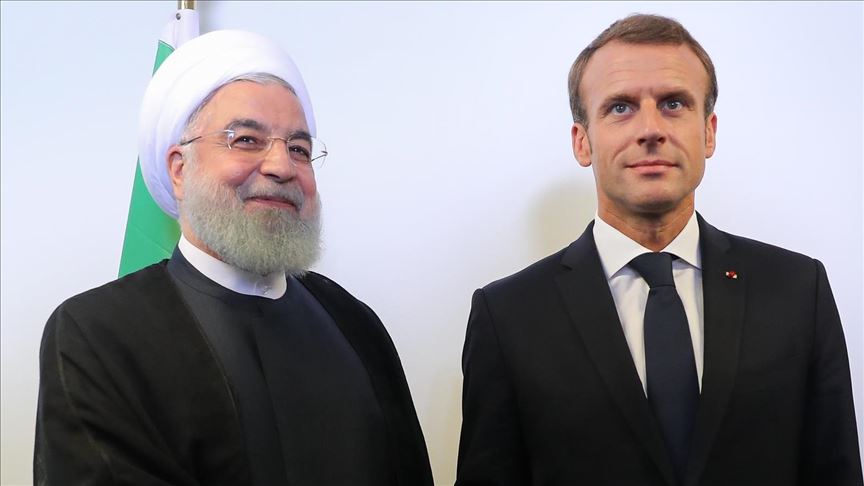 Rouhani, Macron discuss nuclear deal, Beirut blast