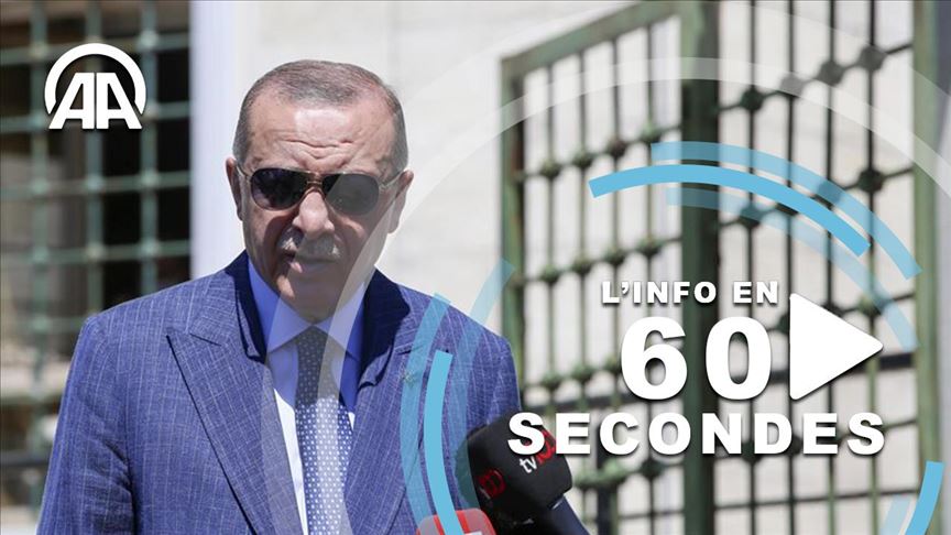 L'info en 60 secondes Anadolu Agency du 14 août 2020