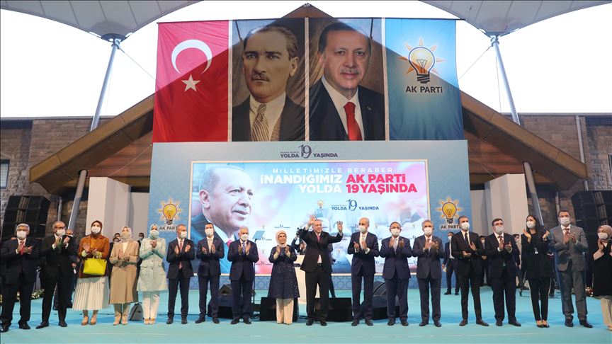 Partido político turco de la Justicia y el Desarrollo (AKP) cumple 19 años