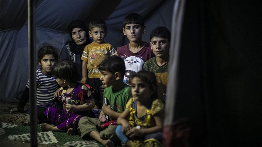 Sirija: Jedanaestočlana porodica živi u šatoru od devet kvadrata