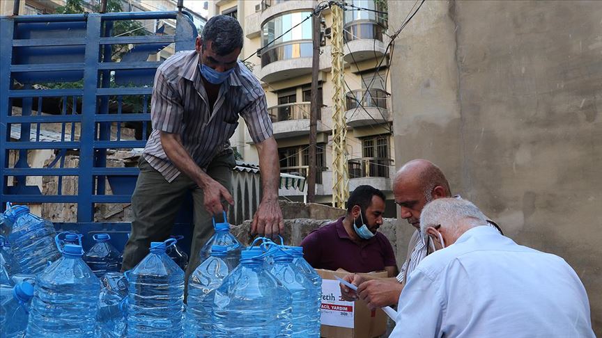 Türkiye STK’larıyla da Lübnan’ın yaralarını sarıyor