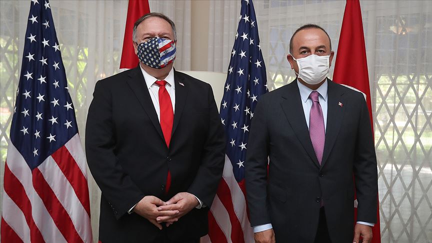 Dışişleri Bakanı Çavuşoğlu ABD'li mevkidaşı Pompeo ile bir araya geldi