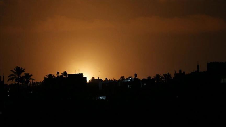 Israeli warplanes target Hamas forces in Gaza