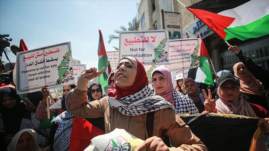 Fatah, Hamas hold joint protest against UAE-Israel deal