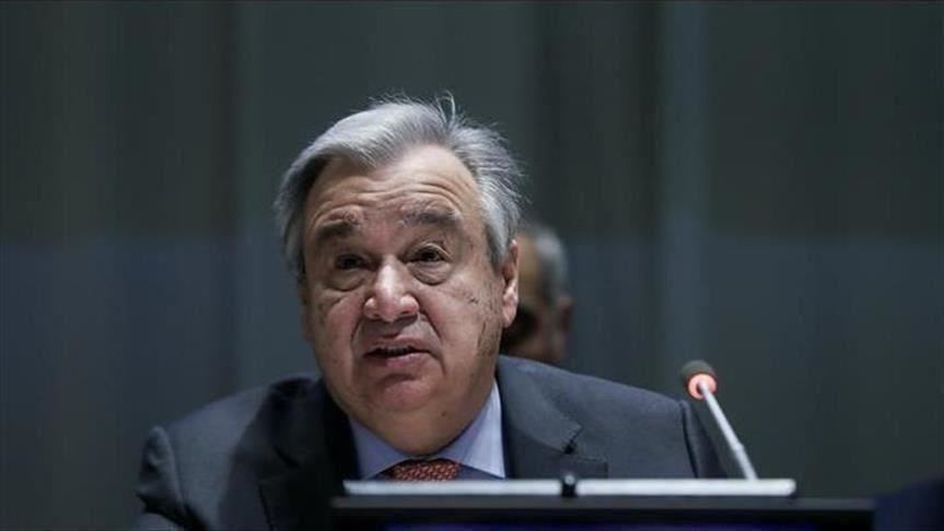 غوتيريش وظريف يبحثان الأوضاع في إيران واليمن