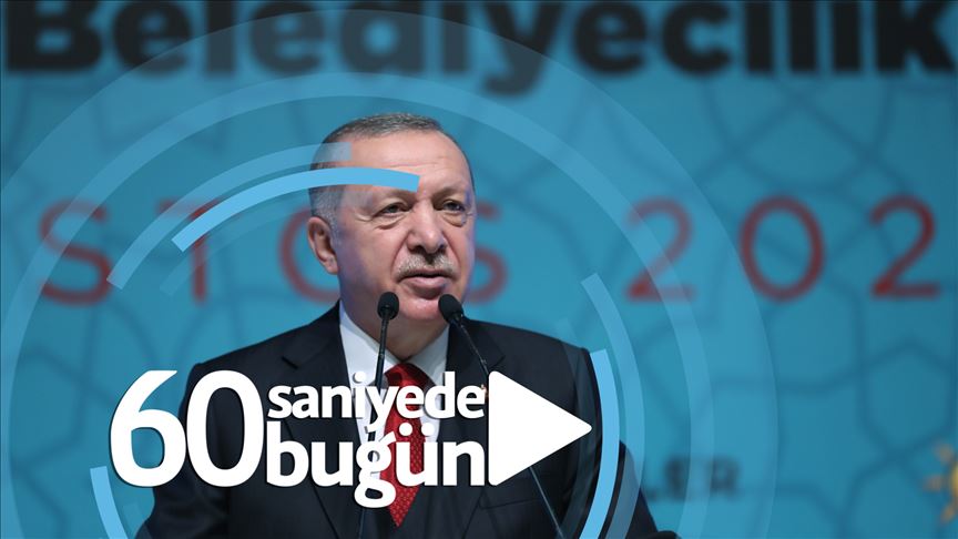 60 saniyede bugün (20 Ağustos 2020)