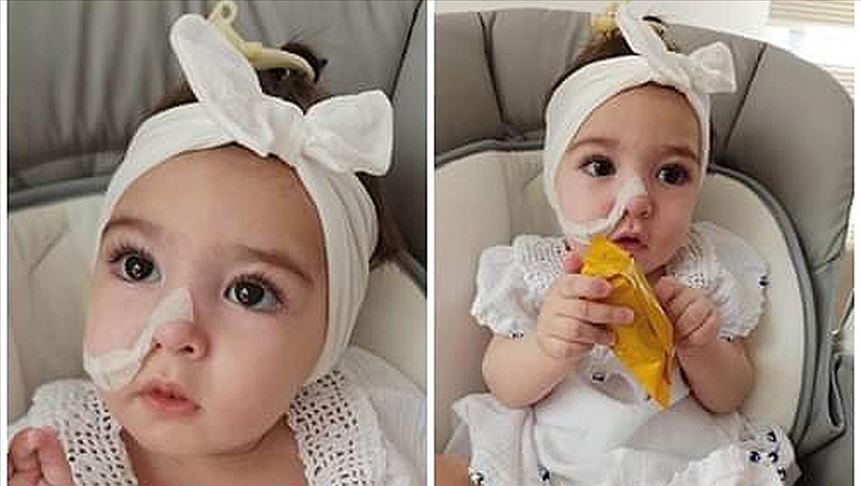 Ailesi, SMA hastası 12 aylık 'Ada' için destek bekliyor