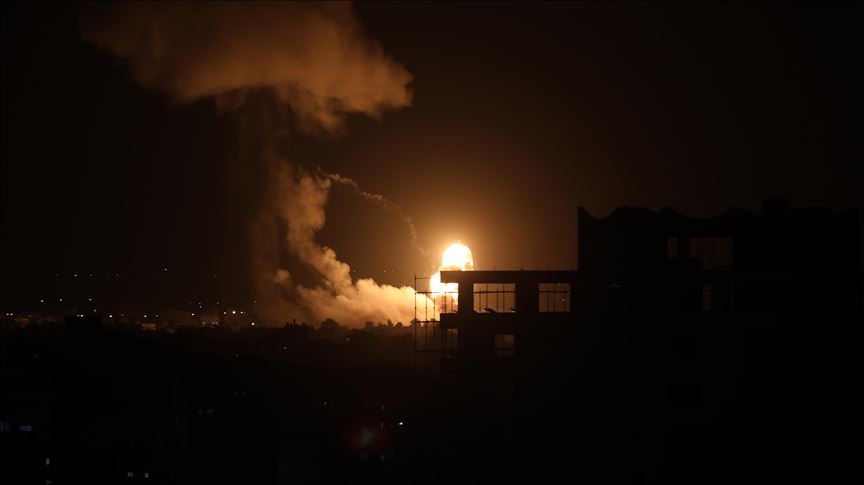 Israeli army targets Hamas position in Gaza