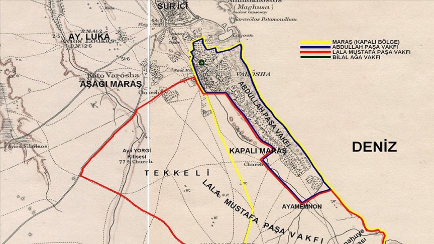 Kıbrıs'taki arazilerin yüzde 30'u Osmanlı mirası 