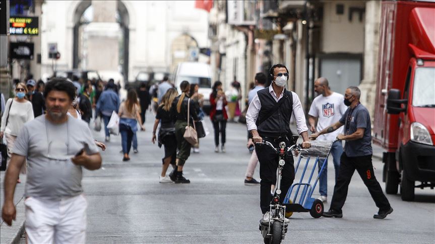 Italy confirms 1,210 new COVID-19 cases