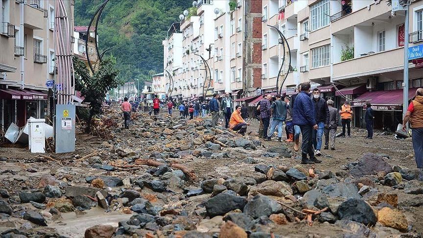 Turquie : 4 morts et 11 disparus dans les inondations qui ont frappé la province de Giresun