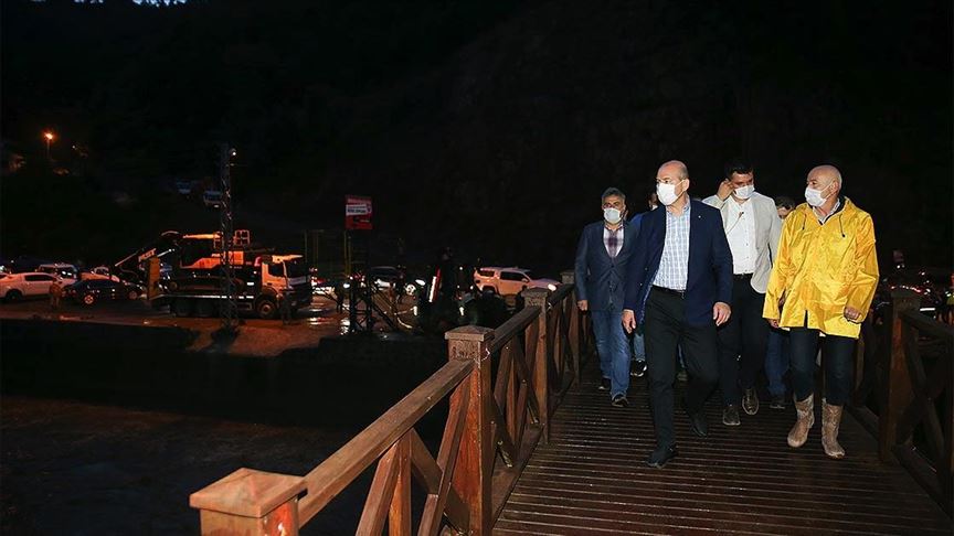 İçişleri Bakanı Soylu: Giresun'da toplam 12 kişi kayıp ihbarımız ve kayıp bilgimiz şu anda söz konusu